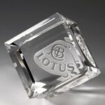 Standing Cube, Select Grade, Optic Crystal Gift