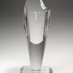 Torch, Optic Crystal Trophy