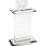 Pedestal Award w/Diamond, Starfire