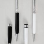 Pen and Funnel, 7.5"H White Accessory