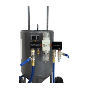 Advanced Rayzist photomask system designed for precise opti applications for 50lb pressure pot, featuring durable components and easy setup for high-quality mask production.